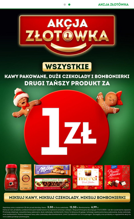 Kawy/Czekoladu i Bombonierki = drugi produkt za 1zł