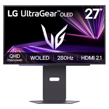 27-calowy monitor gamingowy LG UltraGear™ OLED 4. generacji QHD 280Hz | 27GX700A z VESA DisplayHDR™ True Black 500