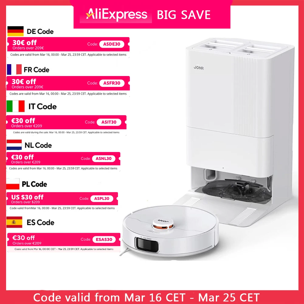 Odkurzacz automatyczny JONR Robot Vacuum P20 Pro