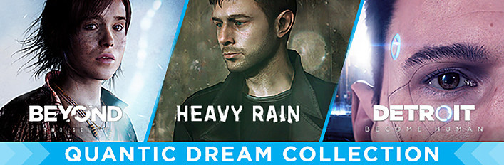 Zestaw gier na Steam - Quantic Dream Collection (Detroit: Become Human + Heavy Rain + Beyond: Two Souls + Fahrenheit: Indigo Prophecy Remastered)