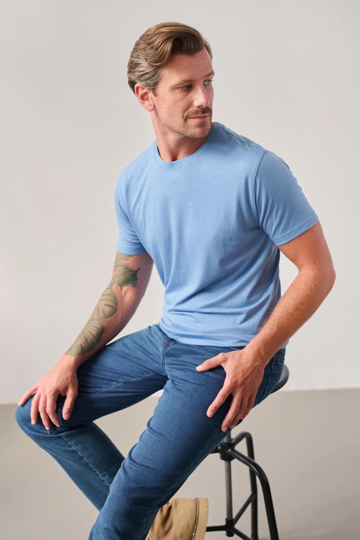 [Carry] T-shirt wełna - różne kolory