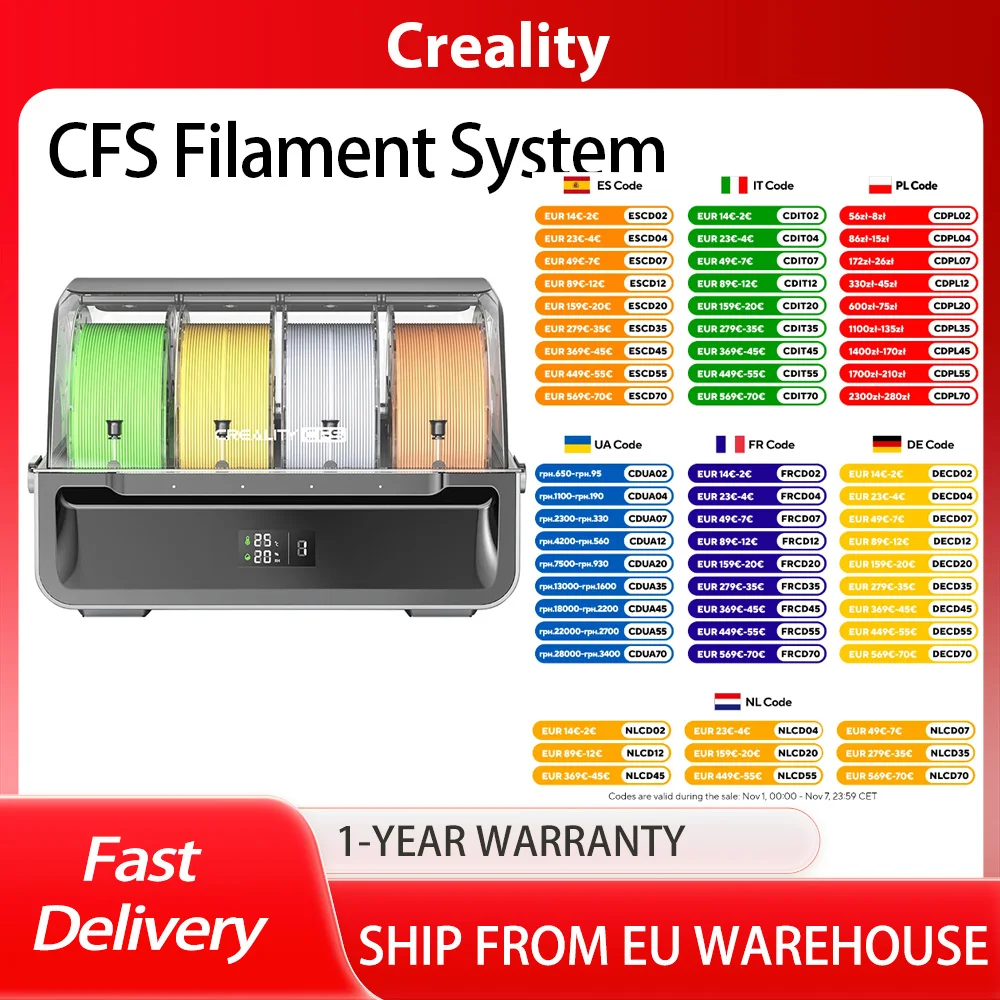 Creality CFS Filament System,