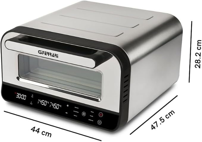 G3 Ferrari G10204 Pizza Pro 2 minuty, 1700 W, osiąga do 450°C