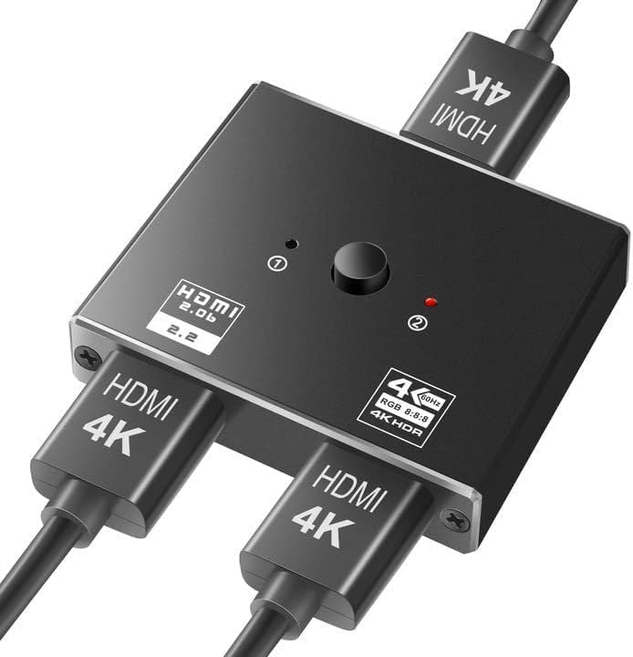 INF Przełącznik HDMI 2.0 2 w 1 Out 4K HDMI rozdzielacz 1 w 2 wyjście