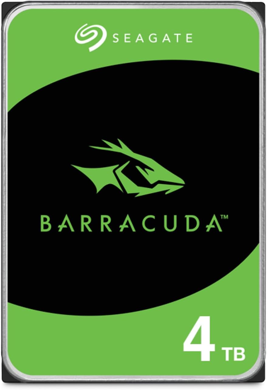 Seagate BarraCuda 4TB, Wewnętrzny dysk twardy, 3.5"