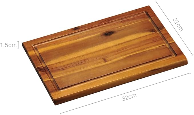 KESPER | Deska do krojenia z rowkiem na sok