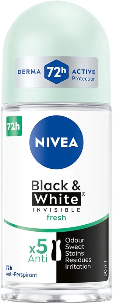Invisible Fresh Black&White Antyperspirant roll on 50 ml