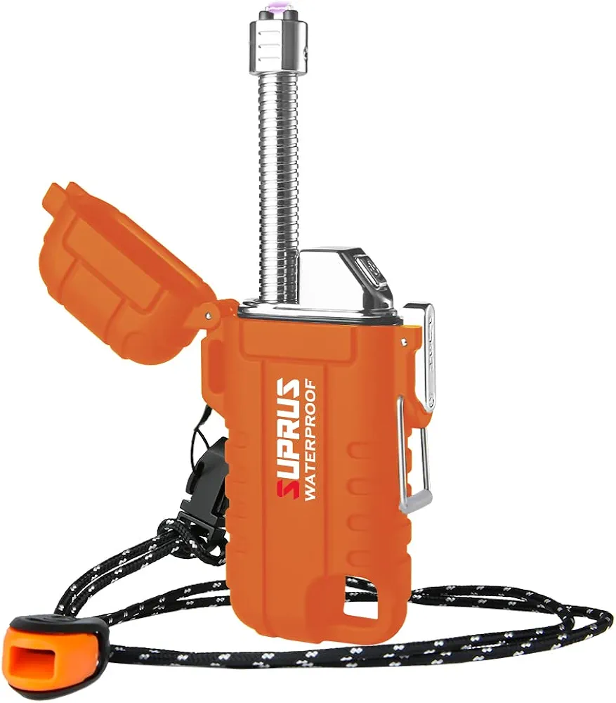 Suprus Wodoszczelna, wiatroodporna łukowa zapalniczka plazmowa USB-C