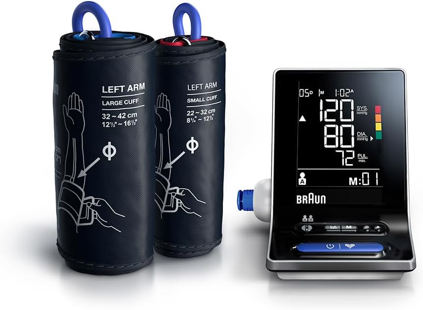 Braun ExactFit BUA6150WE z dwoma rozmiarami mankietów