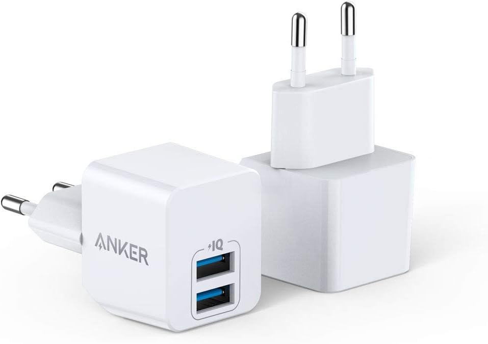 Ładowarki Anker PowerPort Mini Duales, 2-PACK