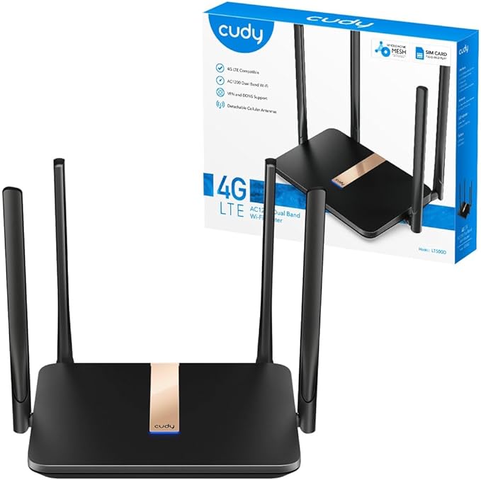 Router bezprzewodowy Cudy AC1200 4G LTE