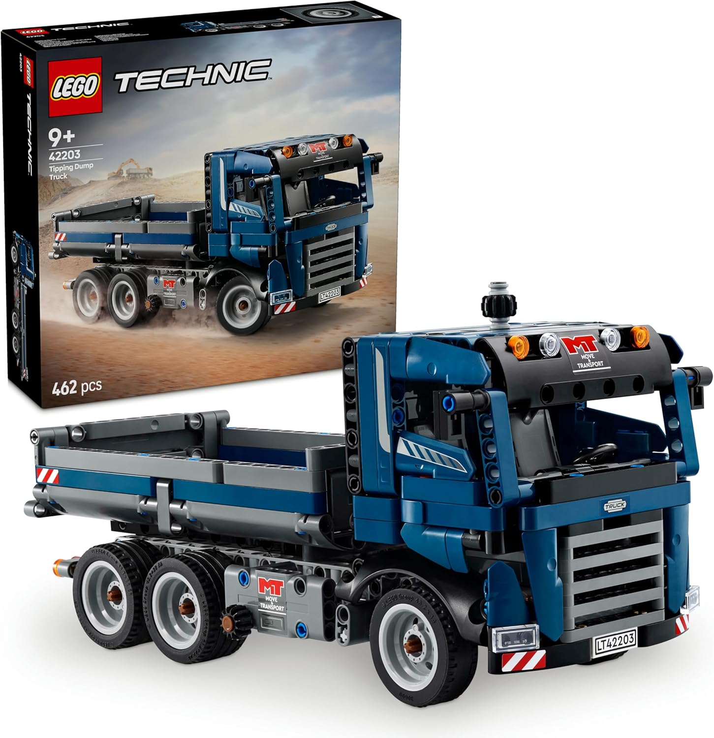 Klocki LEGO Technic Wywrotka z przechylaną skrzynią