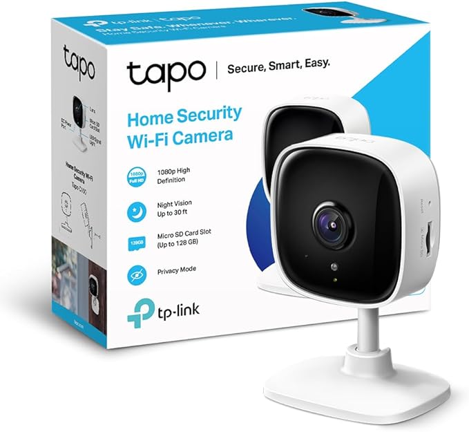 TP-Link Tapo C100 | Kamera Wi-Fi do monitoringu domowego 1080p