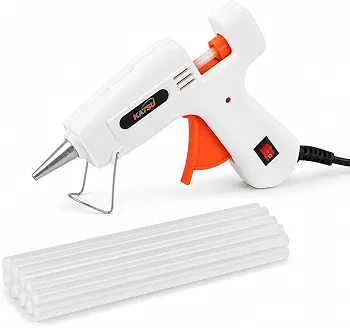 Elektryczny Pistolet do Klejenia na Gorąco KATSU 20W Pistolet do Topienia Kleju z 12 Wkładami do Klejenia 7mm x 150mm