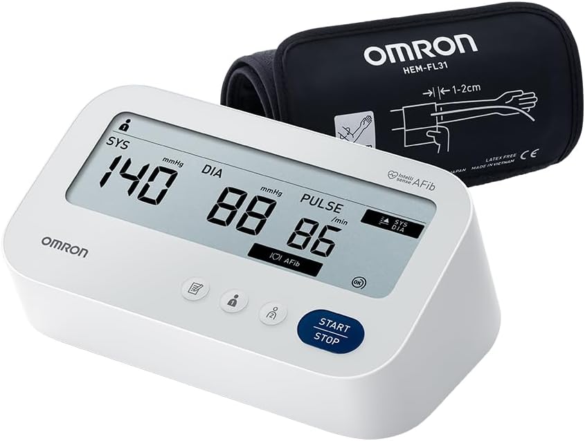 Japoński ciśnieniomierz naramienny OMRON X3 Comfort AFib