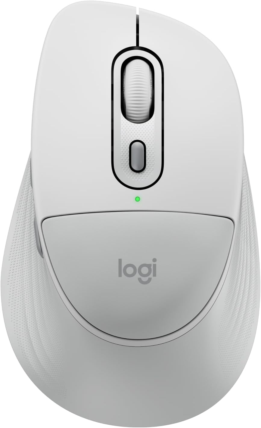 Logitech Signature Comfort Plus M850 L bezprzewodowa mysz (Biały)