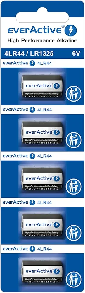 everActive 4LR44 / LR1325 / 544A 6 V, baterie alkaliczne, długa żywotność, 5 sztuk
