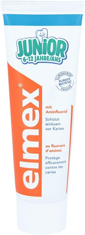 Elmex Junior Pasta do Zębów, 75 ML