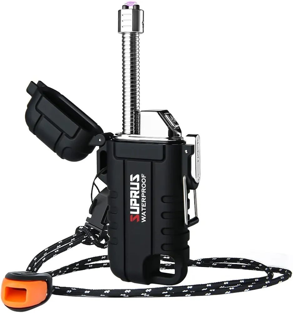 Suprus Wodoszczelna, wiatroodporna łukowa zapalniczka plazmowa USB-C