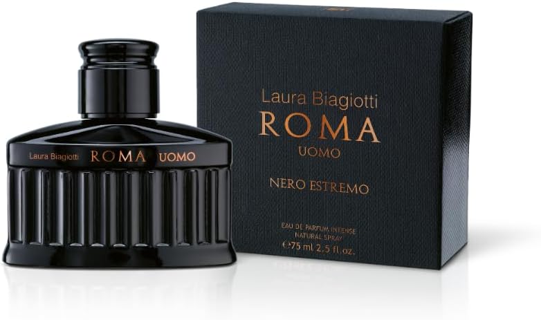 Laura Biagiotti Roma Uomo Nero Estremo, EDP dla mężczyzn, 75 ML