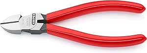 KNIPEX Szczypce tnące boczne z tworzywa sztucznego, powlekane 140 mm