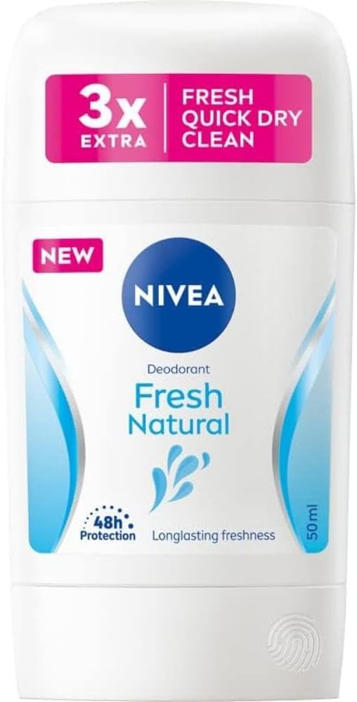 Dezodorant w sztyfcie NIVEA Fresh Natural dla kobiet, 50 ML