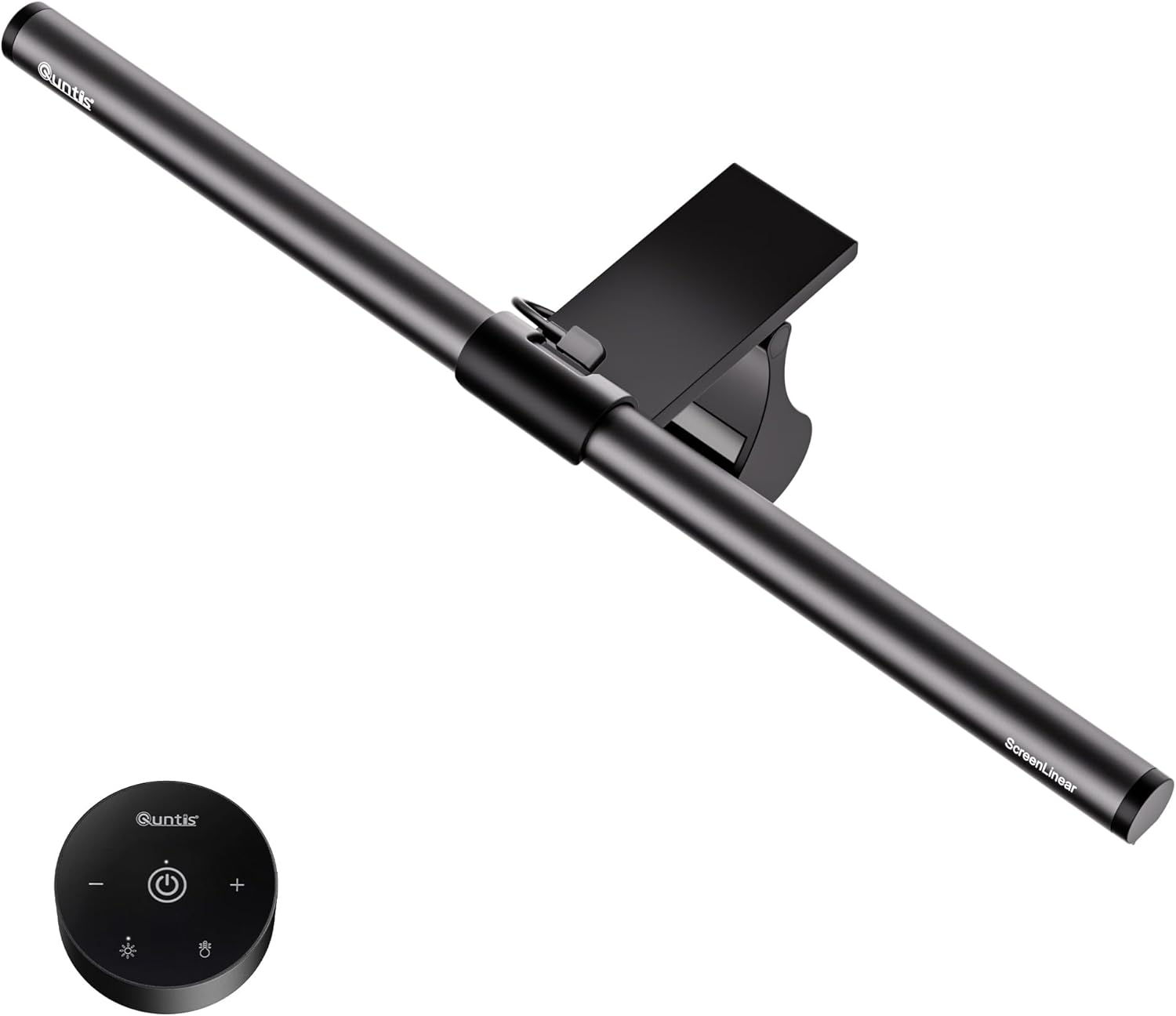 Quntis Lampa Monitorowa 41 cm Listwa Świetlna Pilot Bez Odblasków Szara