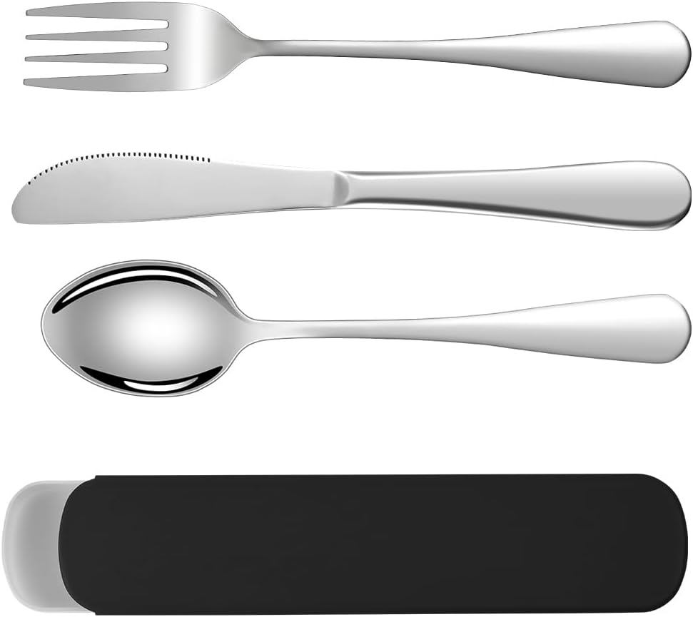 Zestaw sztućców kempingowych HOTUT, 3 szt