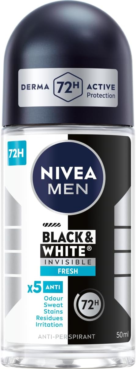 NIVEA MEN Black&White Invisible Fresh Antyperspirant 50ml