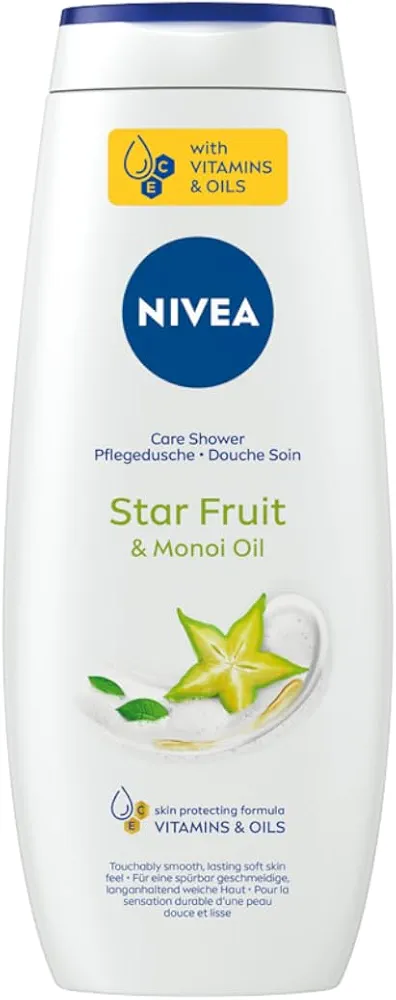 NIVEA Stairfruit & Manoi Oil Żel pod prysznic do ciała z olejkiem 500 ml