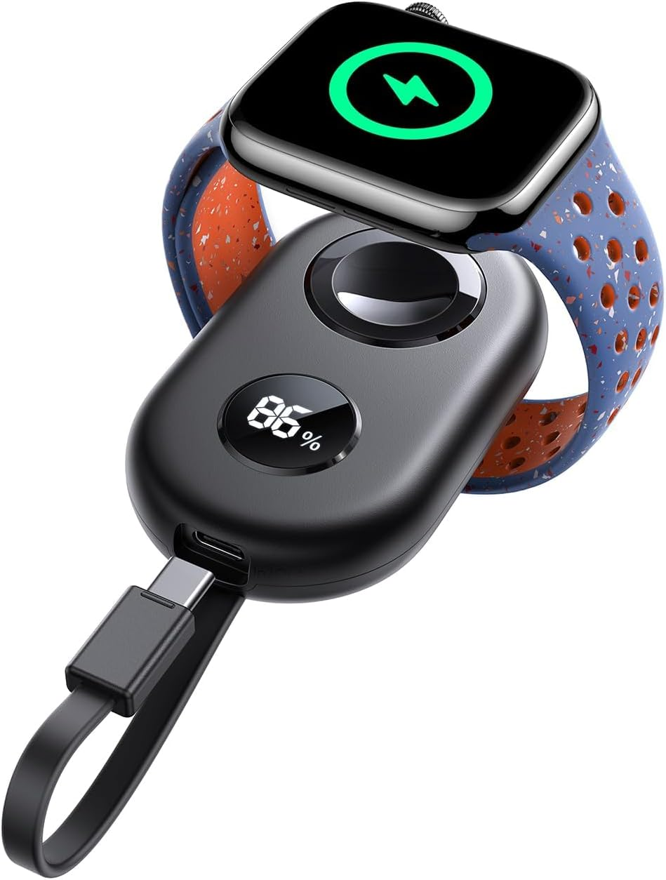 JOYROOM Powerbank 2500 mAh do zegarka Apple Watch 11 z kablem USB C do ładowania