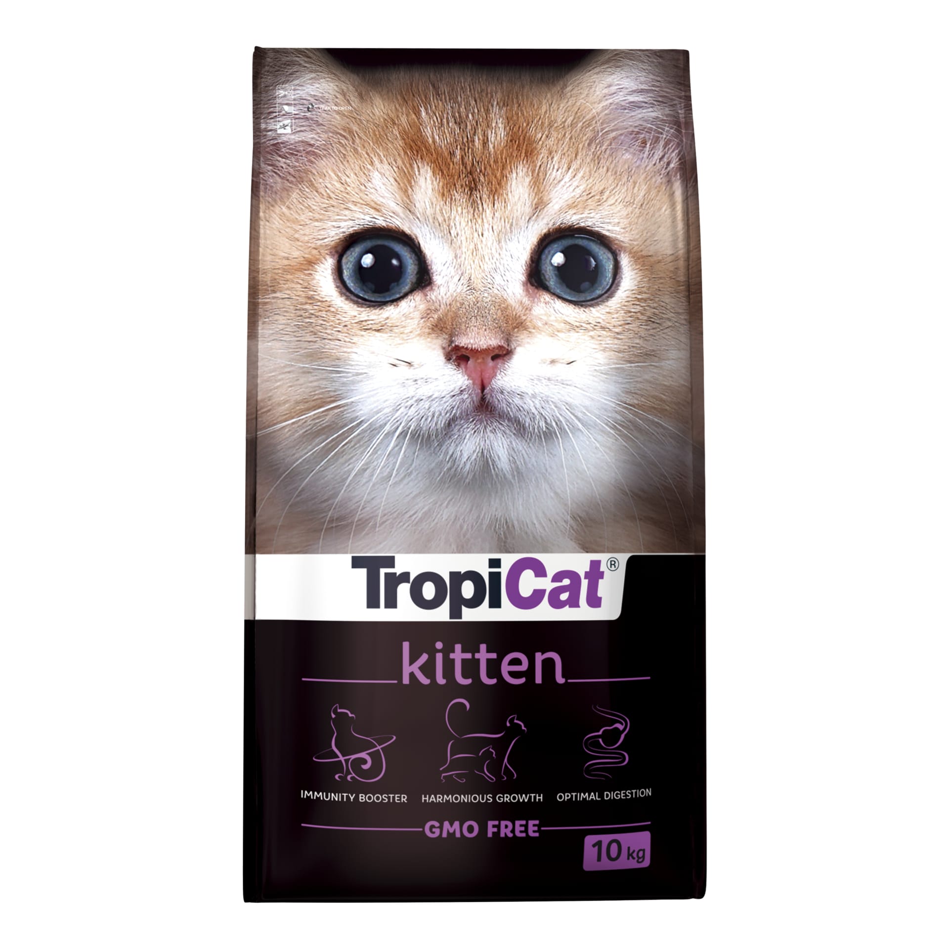 Sucha karma dla kota 10kg krótka data do końca czerwca TROPICAT Kitten