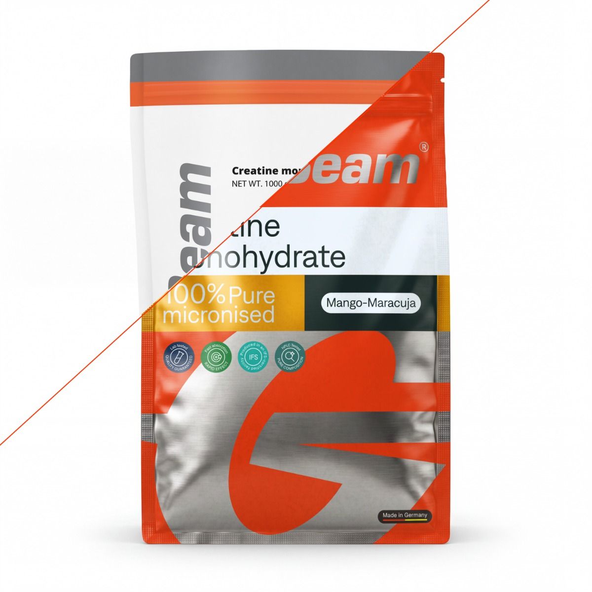 100% Monohydrat Kreatyny Mikronizowany, 1500g