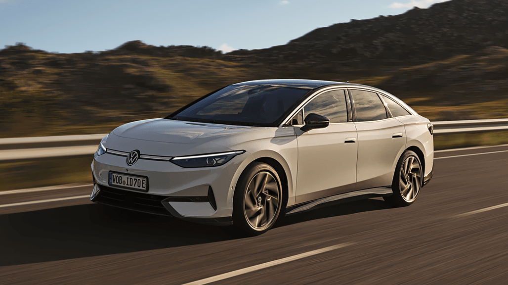 Volkswagen ID.7 Pure, 59 kWh, o mocy 150kW/204KM