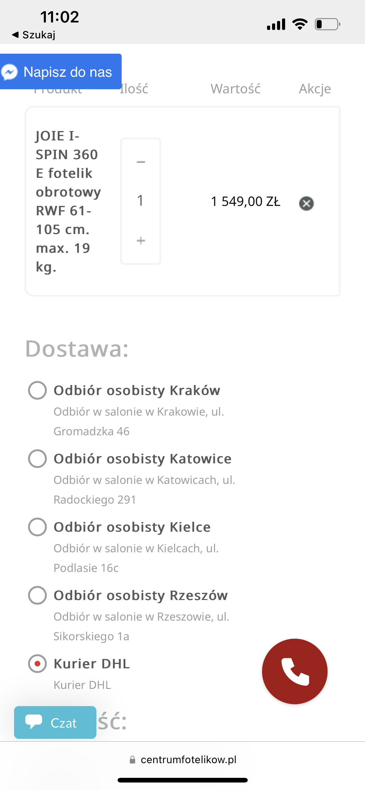 10% rabatu na fotelik Joie i-spin