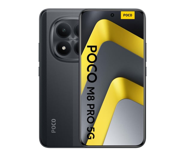 Smartfon Xiaomi POCO M8 Pro 5G 12/512GB | AMOLED 120 Hz | Bateria 6500 mAh | Ładowanie 100 W + Voucher 150 zł