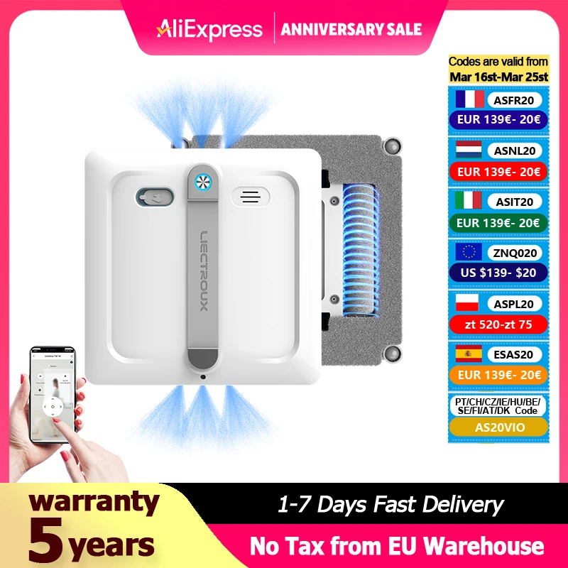 Robot do czyszczenia okien Liectroux S9