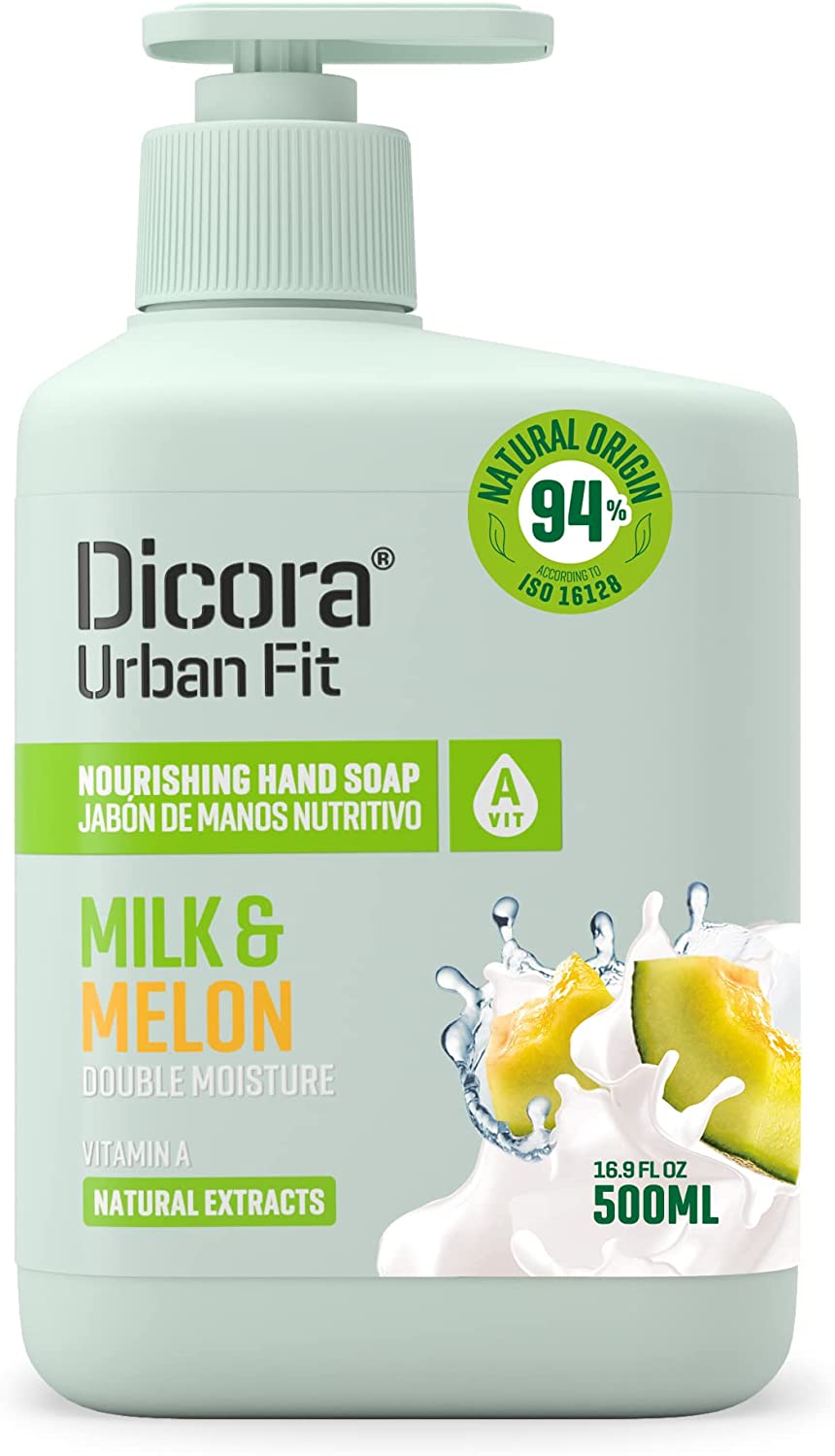 [Zbiorcza] Mydła w płynie Dicora Urban Fit - 500ml, trzy różne rodzaje