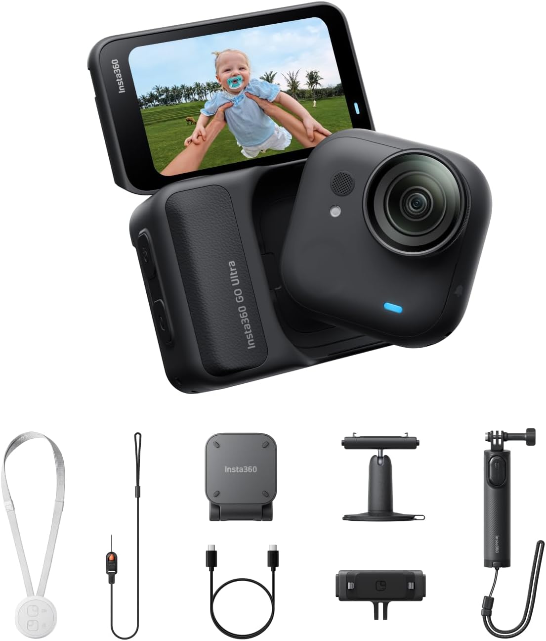Insta360 GO Ultra Creator - minikamera 4K bez użycia rąk