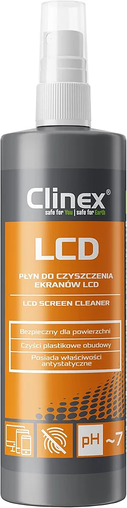 Spray Clinex LCD 200 ml, do czyszczenia ekranu