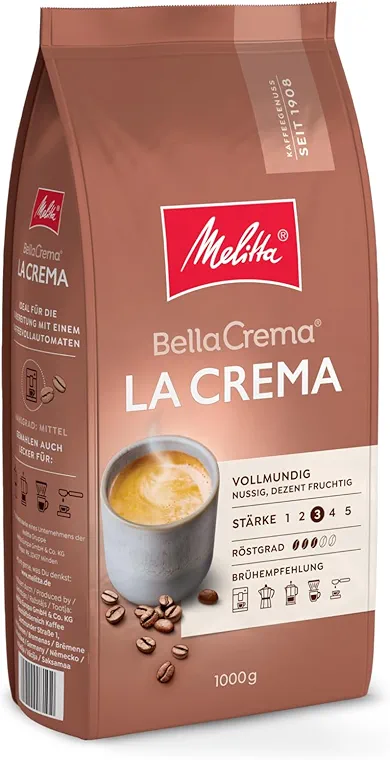 Melitta Kawa Ziarnista, La Crema, 1 kg