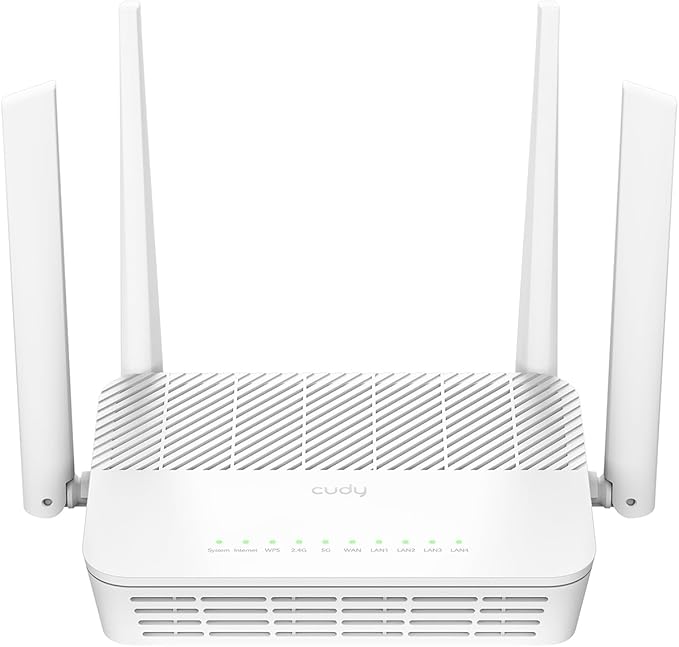 Dwuzakresowy router WiFi 6 Cudy WR3000S AX3000