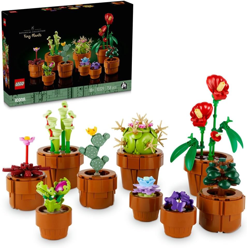 LEGO Icons Botanicals Małe roślinki 10329