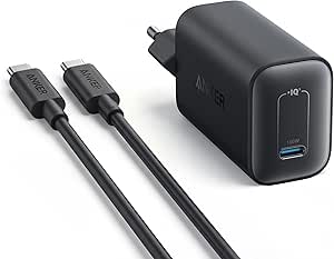 Anker Nano Ładowarka 100 W + kabel USB‑C 1,8 m (czarny)