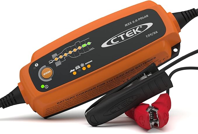 CTEK 5.0 POLAR, Inteligentna Ładowarka 12v Do Ekstremalnie Niskich Temperatur