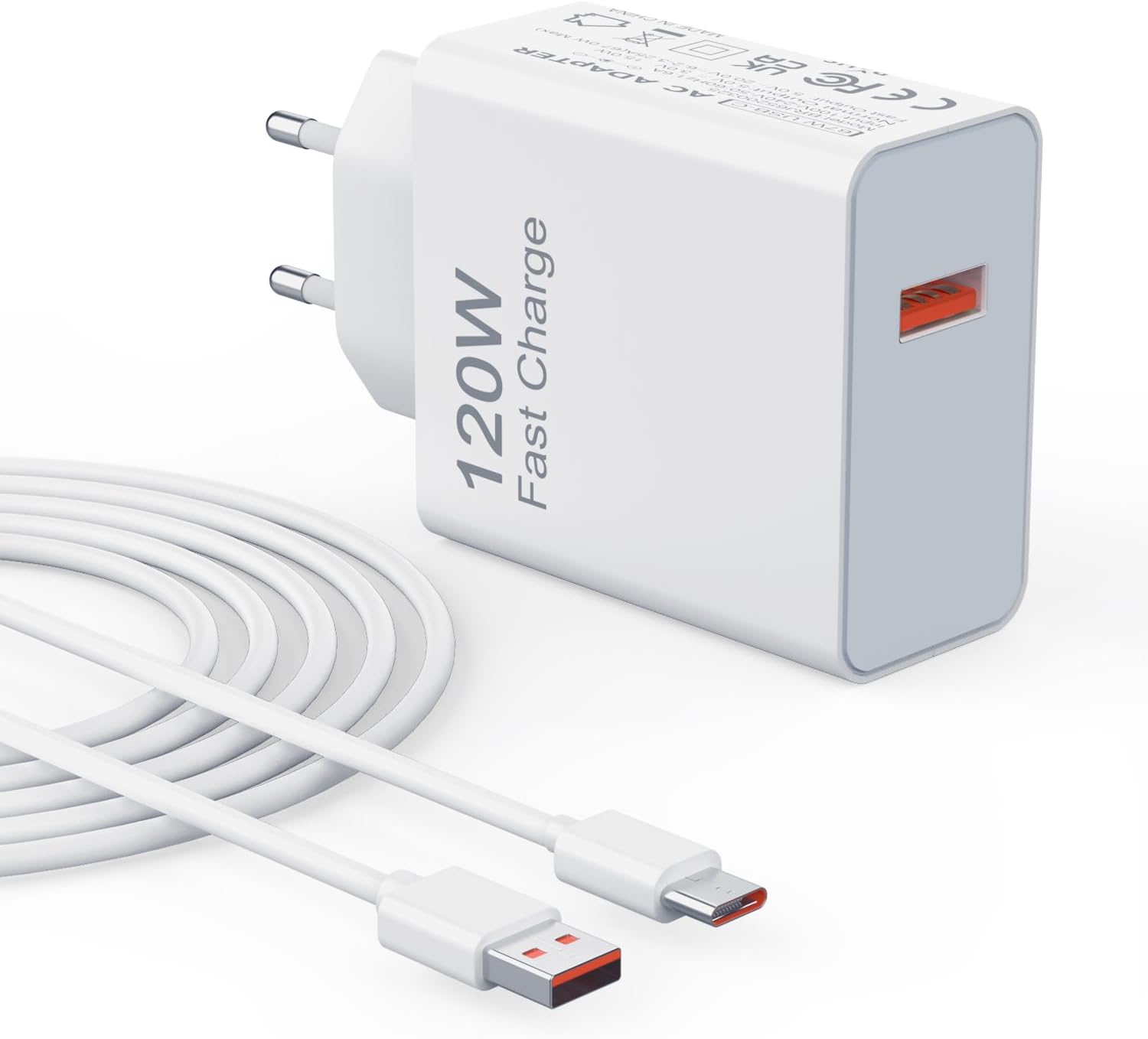 Ładowarka USB 120 W kabel do ładowania 1 metr - VUOHOEG