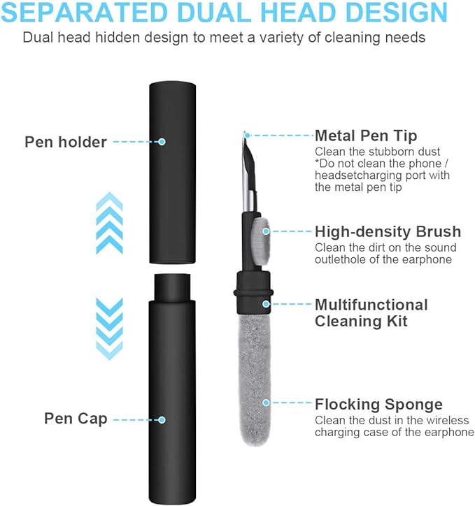Zestaw do czyszczenia bezprzewodowych słuchawek