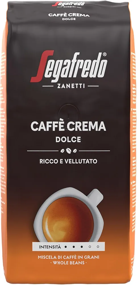 Kawa Ziarnista Segafredo Zanetti - Caffè Crema Dolce - Intensywność 3/5-1 kg