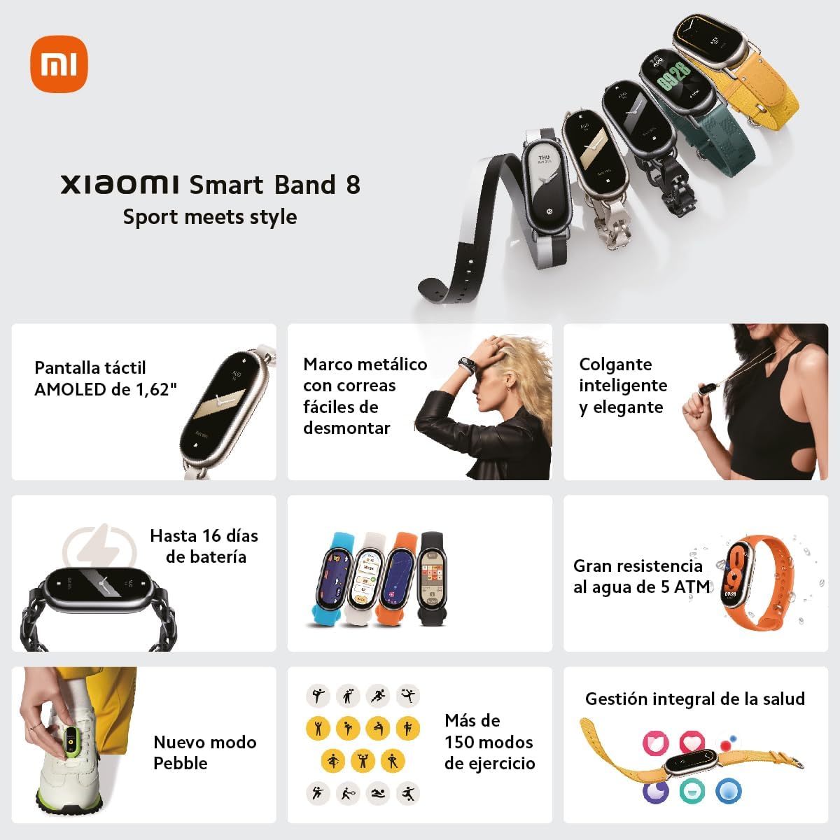 Smartband Xiaomi Smart Band 8