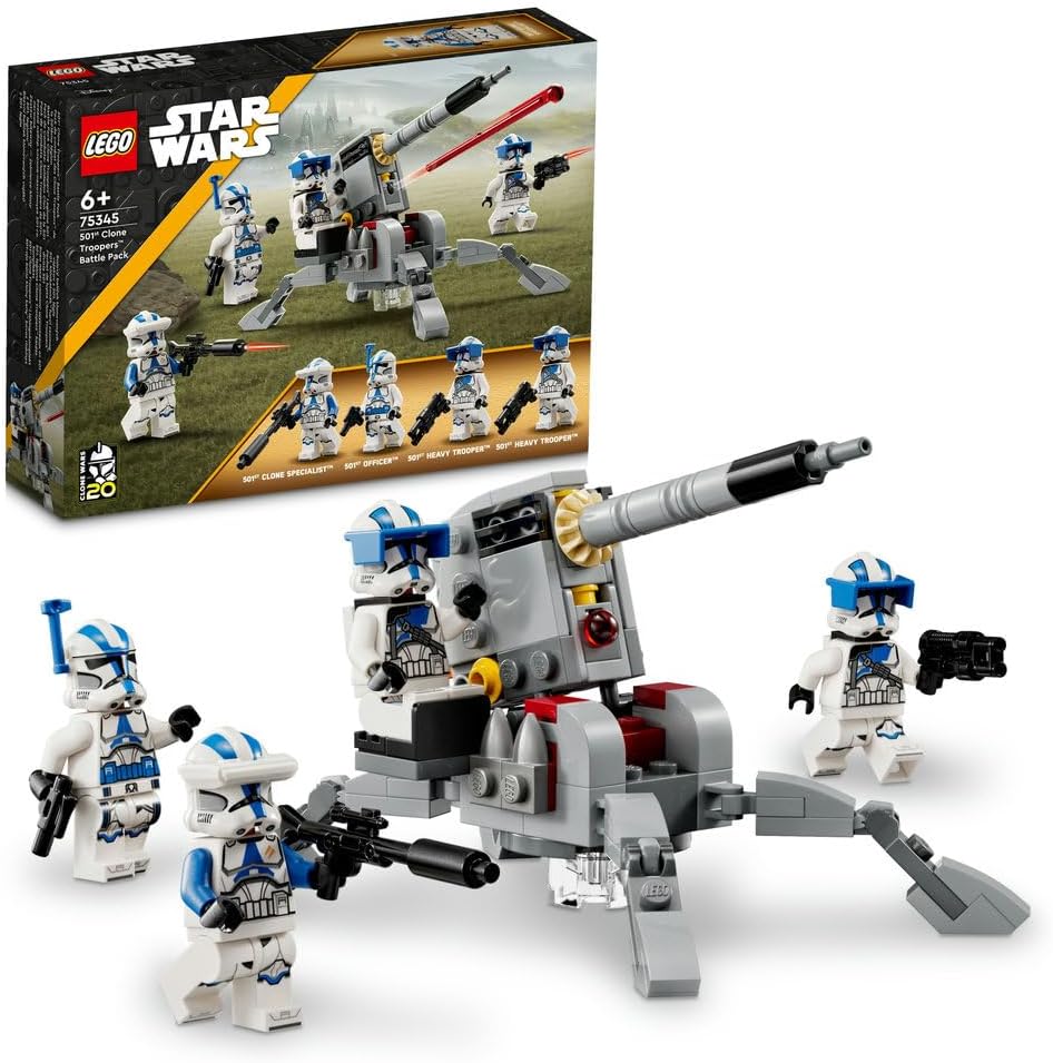 LEGO 75345 Star Wars Zestaw Bitewny – Żołnierze-klony z 501. legionu